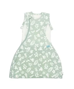 Purflo Swaddle to Sleep Bag 0-4 Months (2.5 Tog) - Fern