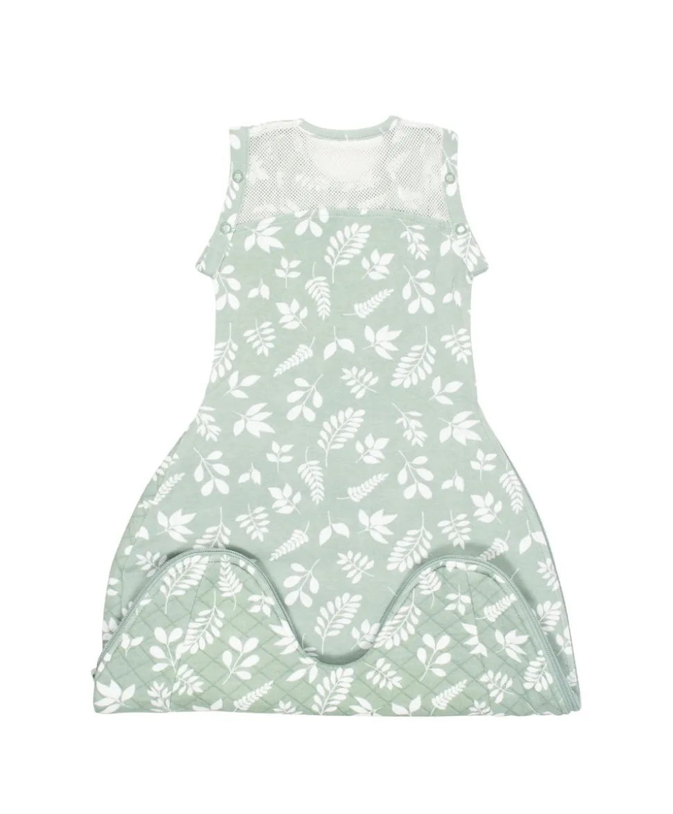 Purflo Swaddle to Sleep Bag 0-4 Months (2.5 Tog) - Fern