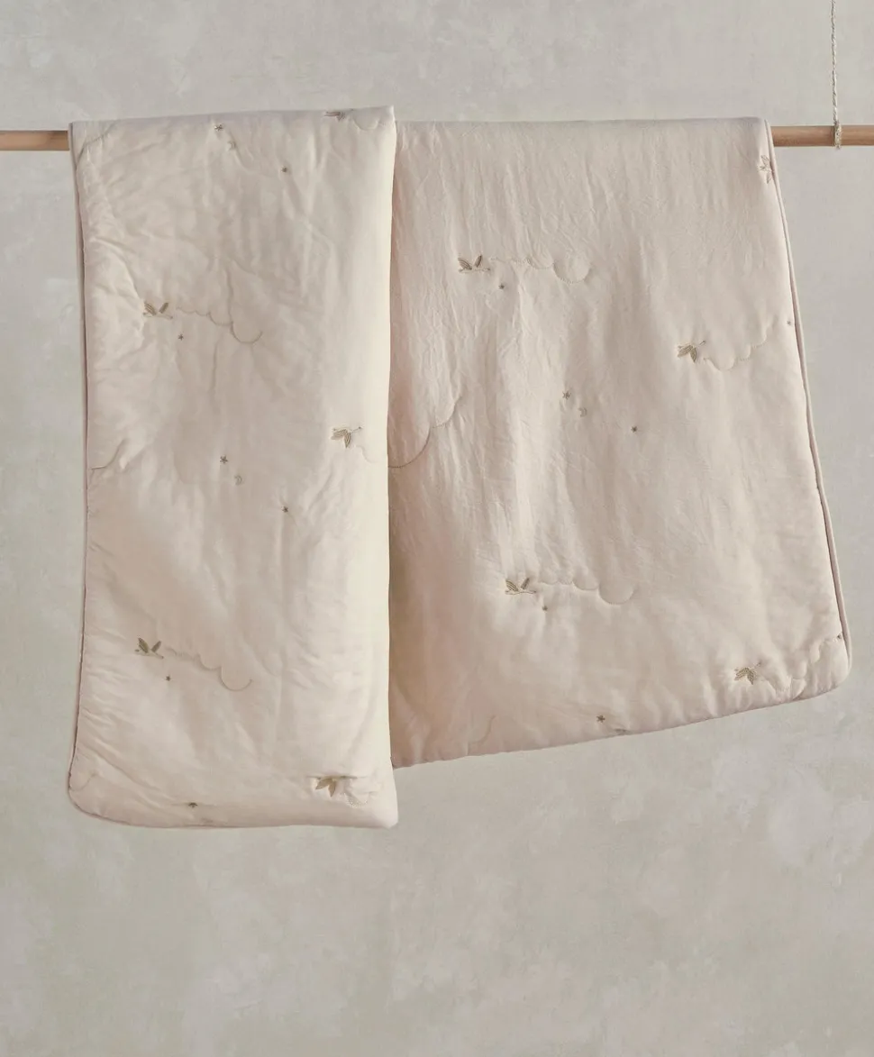 Quilt (4.0 Tog) - Welcome to the World Duckling - Taupe