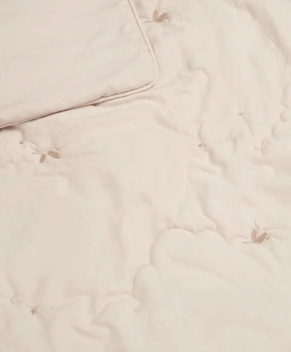 Quilt (4.0 Tog) - Welcome to the World Duckling - Taupe