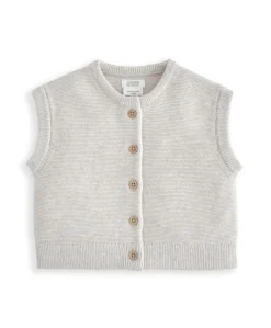 Ribbed Knit Cardigan & Shorts Set (2 Pieces) - Sand