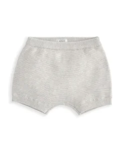 Ribbed Knit Cardigan & Shorts Set (2 Pieces) - Sand