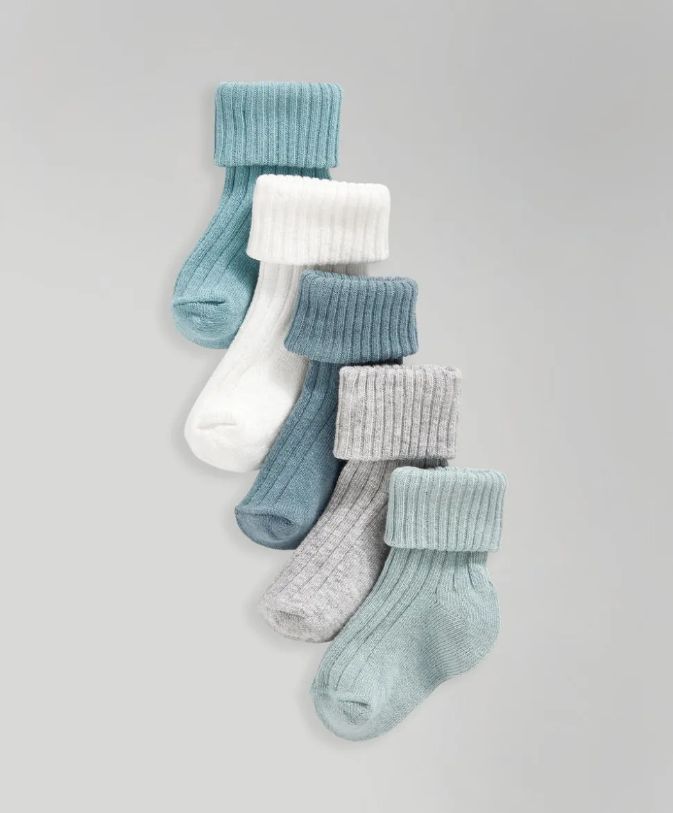 Ribbed Socks - 5 Pack