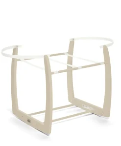 Rocking Moses Basket Stand - Cashmere
