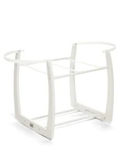 Rocking Moses Basket Stand - White