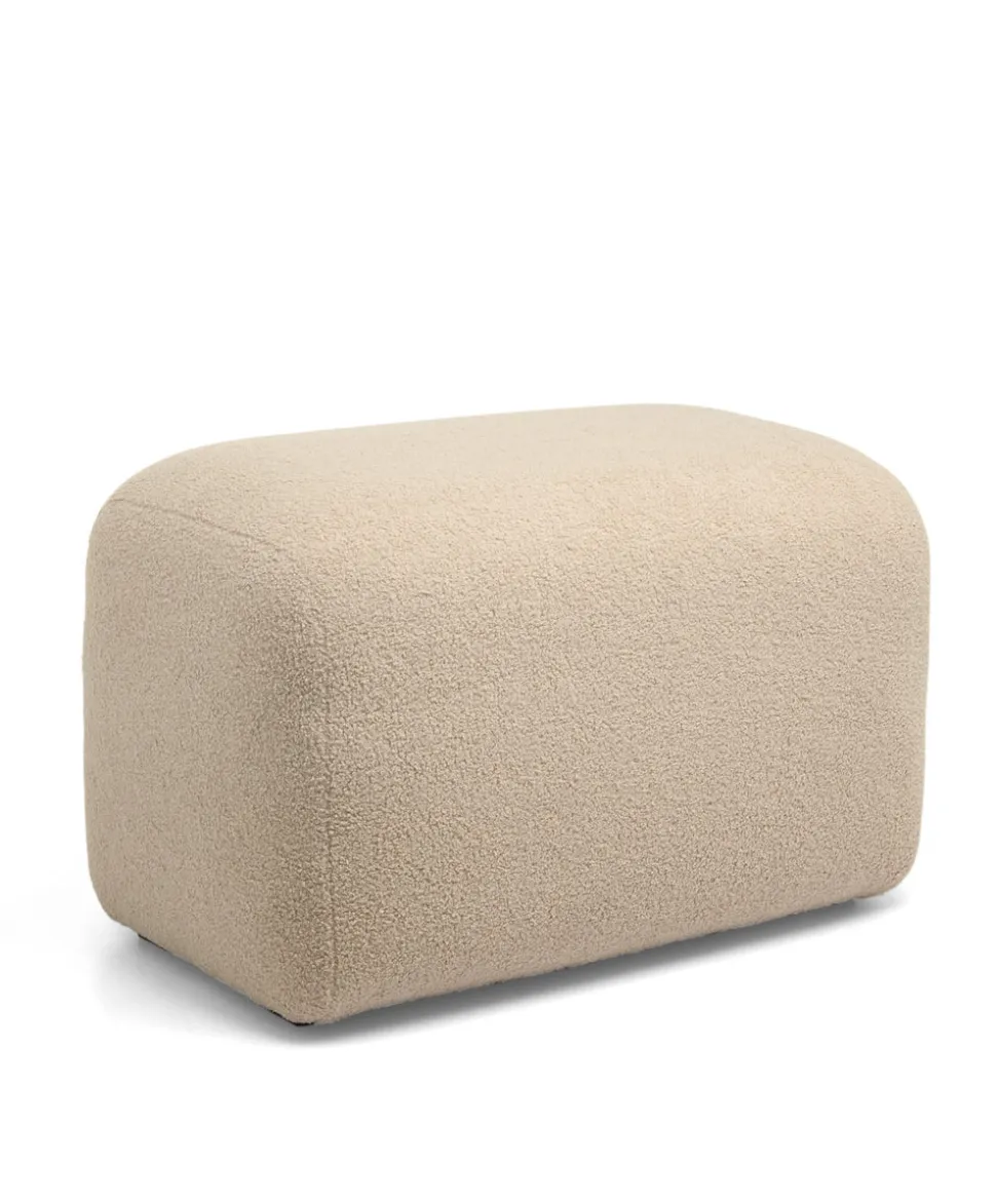 Royton Nursing Chair & Footsool Set - Oatmeal Boucle