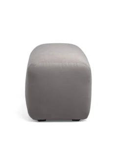 Royton Nursing Chair & Footsool Set - Grey Woven