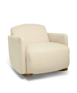 Royton Nursing Chair & Footsool Set - Camel Woven