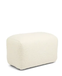 Royton Nursing Chair & Footsool Set - Oyster Chenille Boucle