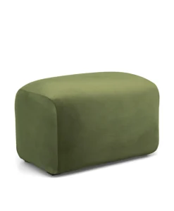Royton Nursing Chair & Footsool Set - Olive Velvet