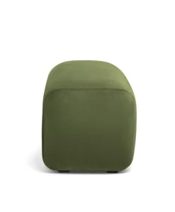 Royton Nursing Chair & Footsool Set - Olive Velvet