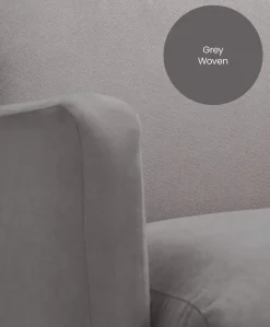 Royton Nursing Chair - Grey Woven