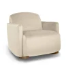 Royton Nursing Chair - Latte Velvet