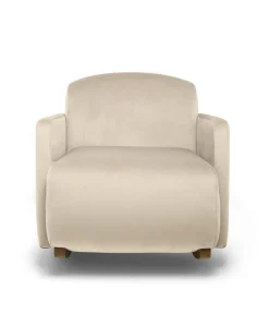 Royton Nursing Chair - Latte Velvet