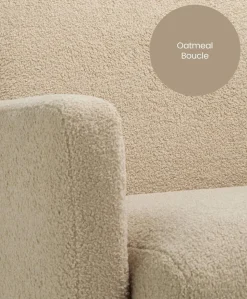 Royton Nursing Chair - Oatmeal Boucle