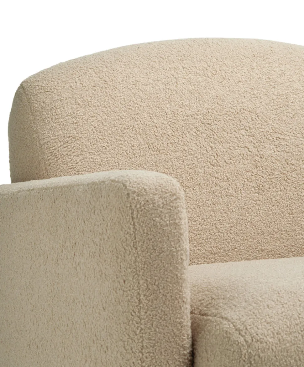 Royton Nursing Chair - Oatmeal Boucle