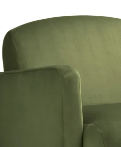 Royton Nursing Chair - Olive Velvet