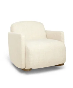 Royton Nursing Chair - Sandstone Textured Weave