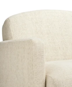 Royton Nursing Chair - Sandstone Textured Weave