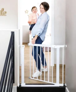 Safety 1st Flat Step Gate - White