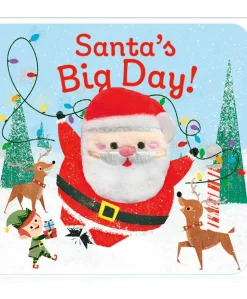 Santa’s Big Day Chunky Finger Puppet Book