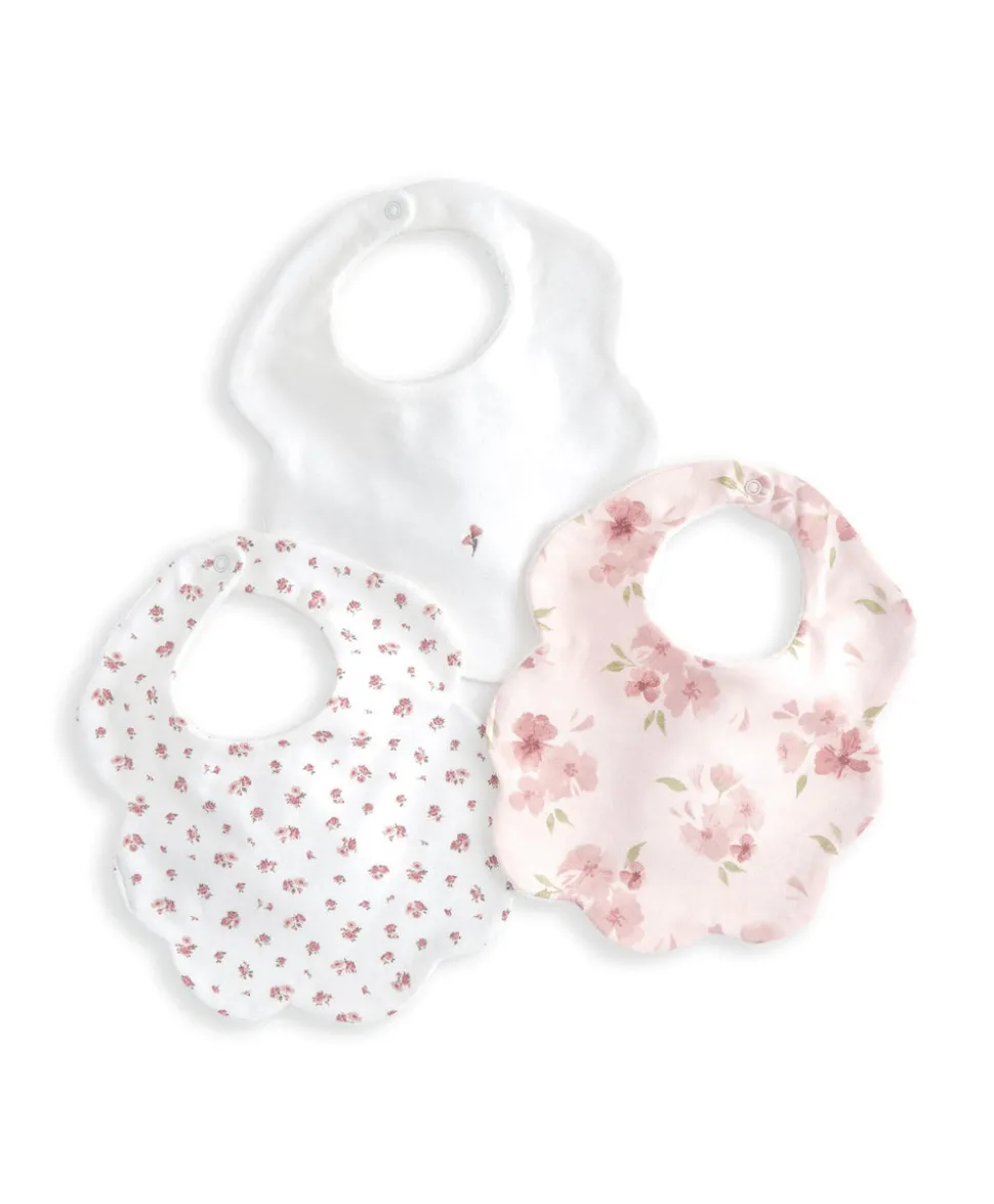 Scalloped Bibs (Set of 3)