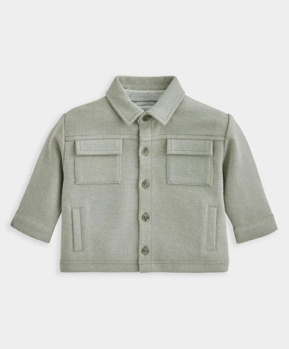 Shacket & T-Shirt Set