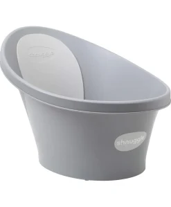 Shnuggle Baby Bath with Plug - Pebble Grey