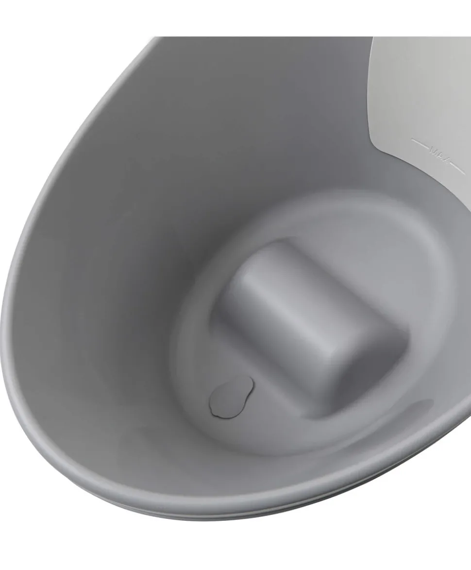 Shnuggle Baby Bath with Plug - Pebble Grey