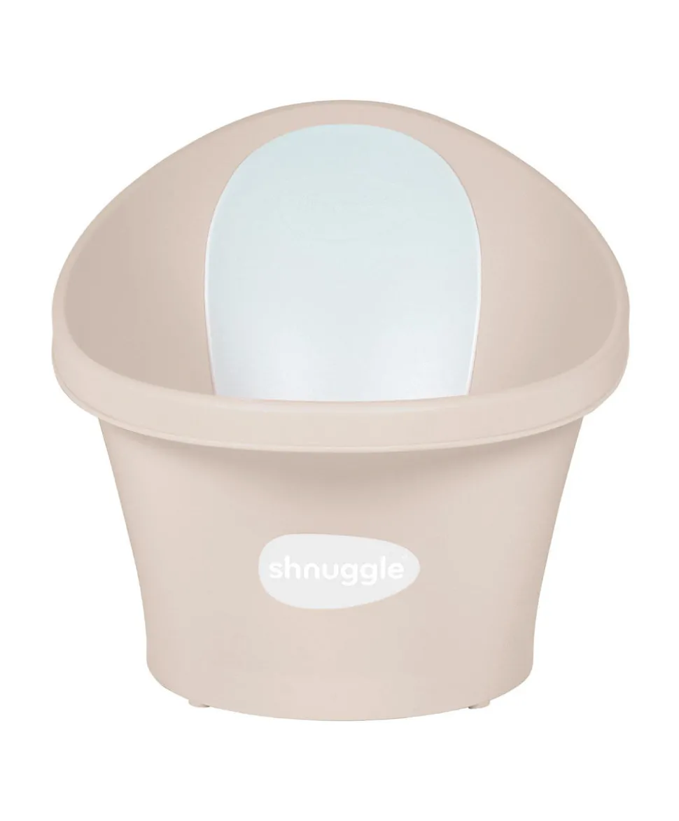 Shnuggle Newborn Baby Bath - Taupe