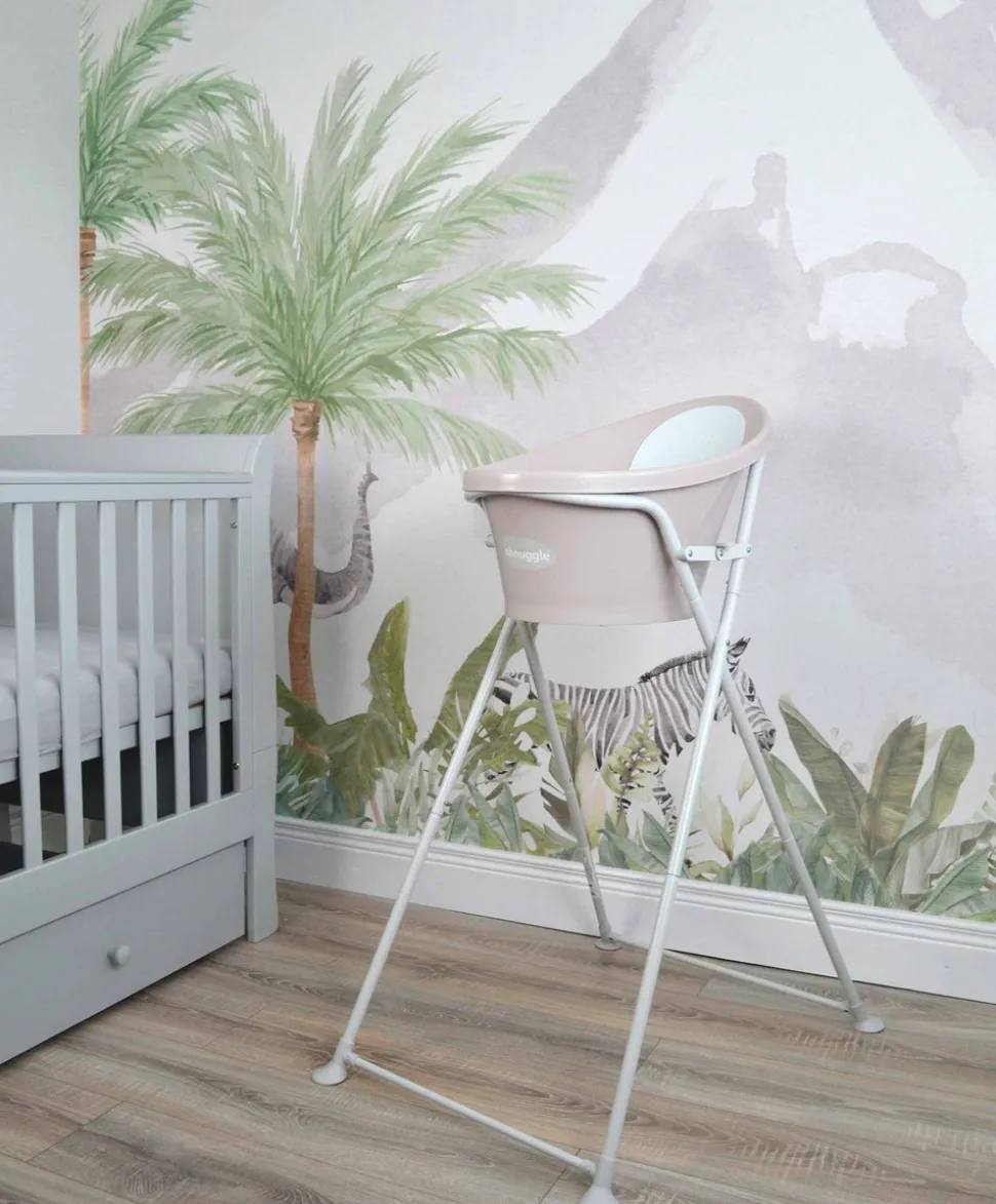 Shnuggle Newborn Baby Bath - Taupe