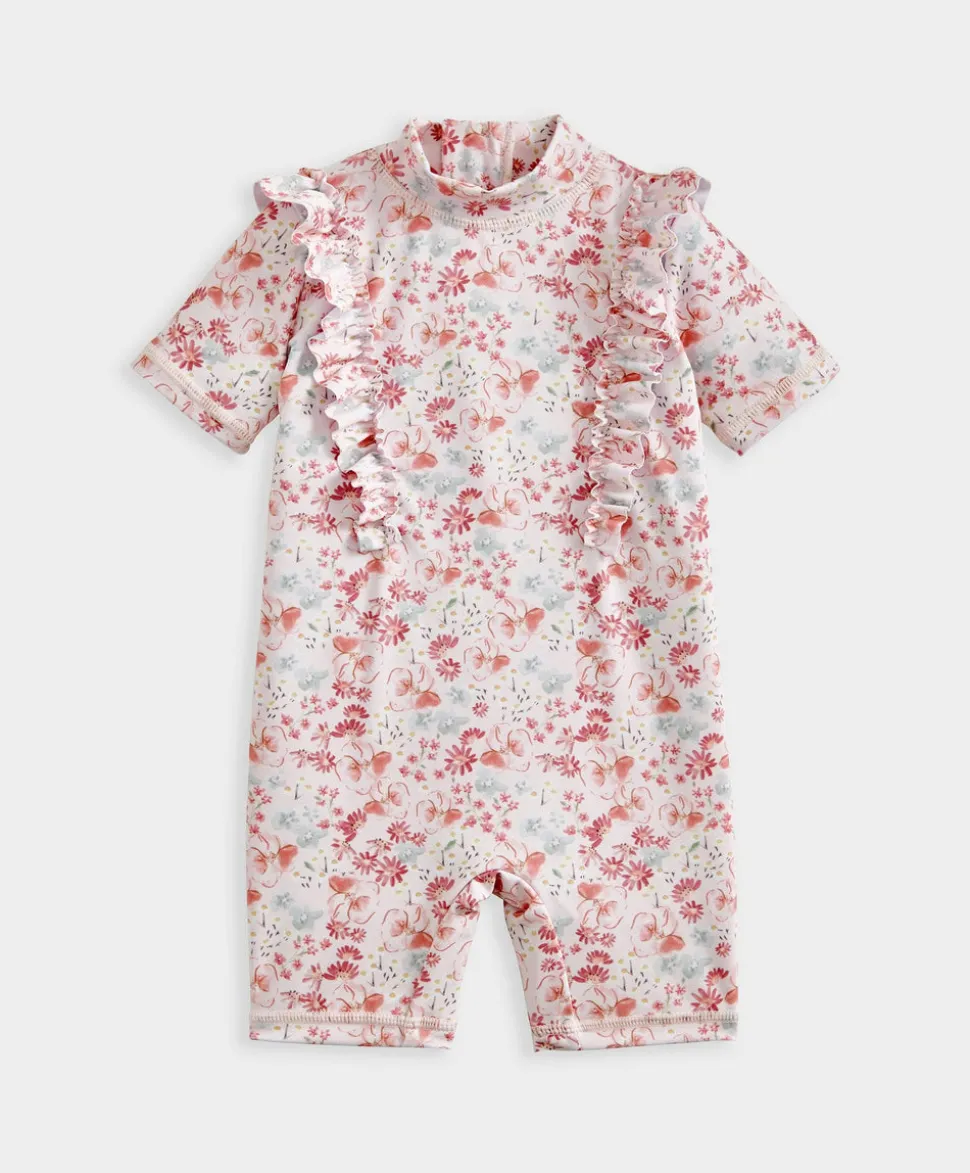 Short Sleeve Floral Rashsuit