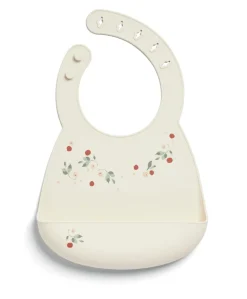 Silicone Bibs (2 Pack) – Floral Berry