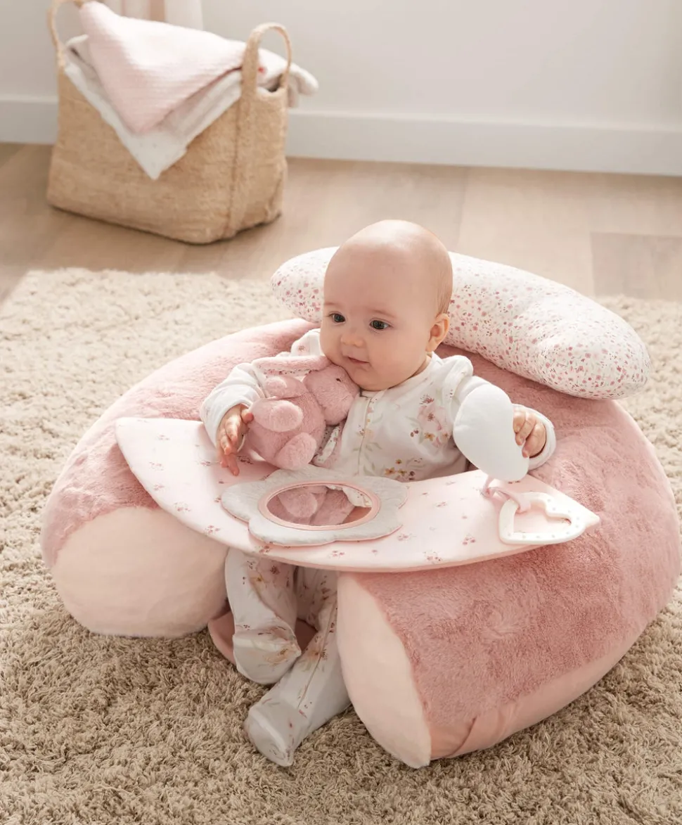 Sit & Play Interactive Floor Seat - Welcome to the World Bunny