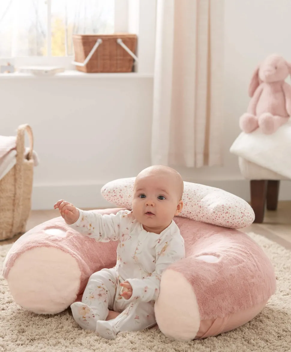 Sit & Play Interactive Floor Seat - Welcome to the World Bunny