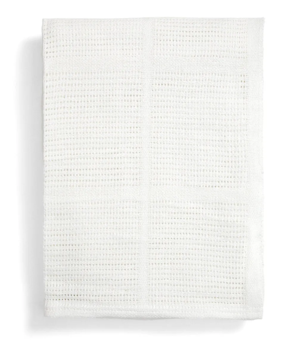 Small Cellular Blanket - White