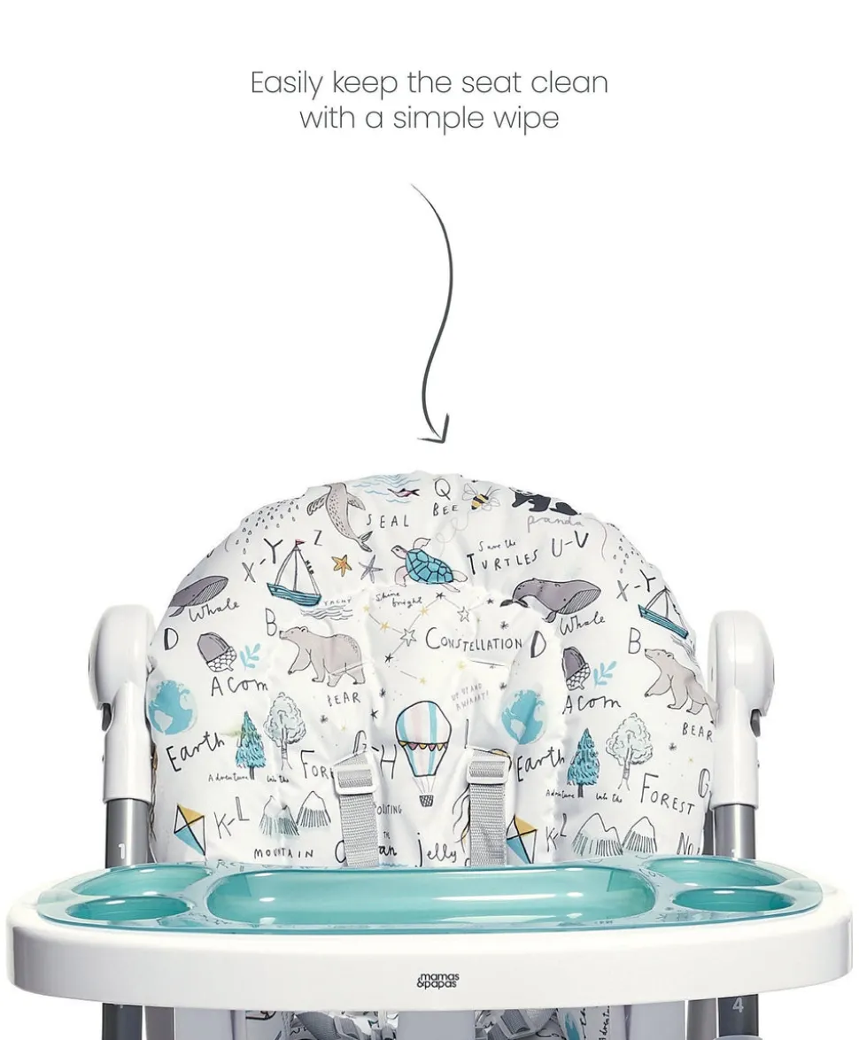 Snax Highchair - Happy Planet