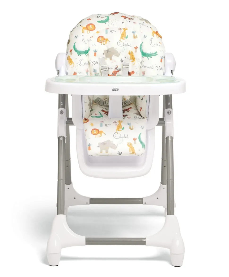 Snax Highchair - Jungle Alphabet