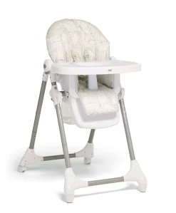 Snax Highchair & Splash Mat Bundle – Woven Natural