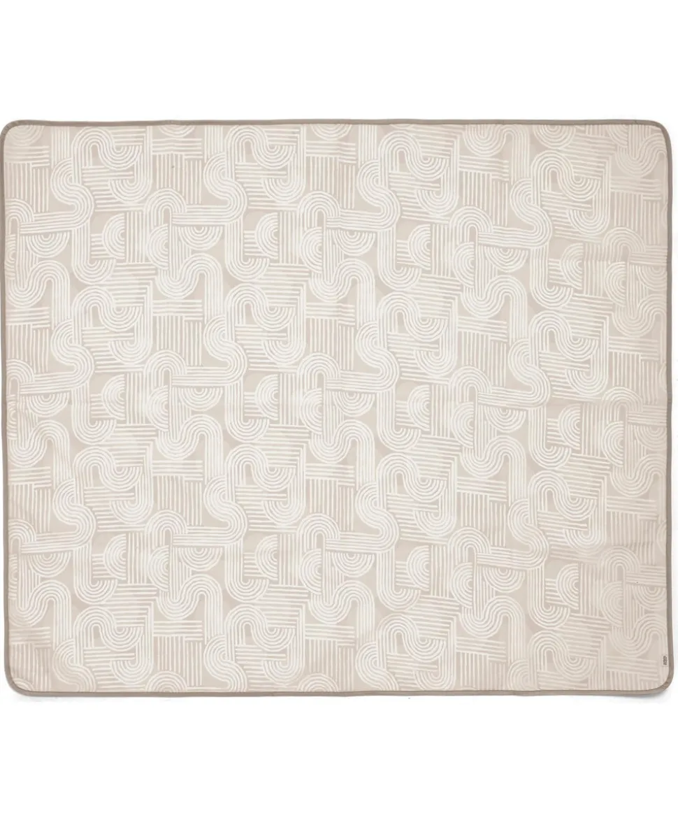 Snax Highchair & Splash Mat Bundle – Woven Natural