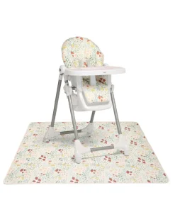 Snax Highchair & Splash Mat Bundle – Fruit Garden