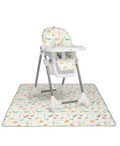 Snax Highchair & Splash Mat Bundle – Jungle Alphabet