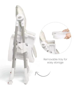 Snax Highchair - Woven Natural