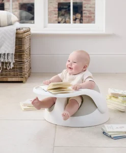 Snug Floor Seat with Activity Tray - Clay