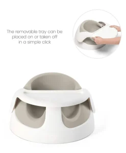 Snug Floor Seat with Activity Tray - Clay