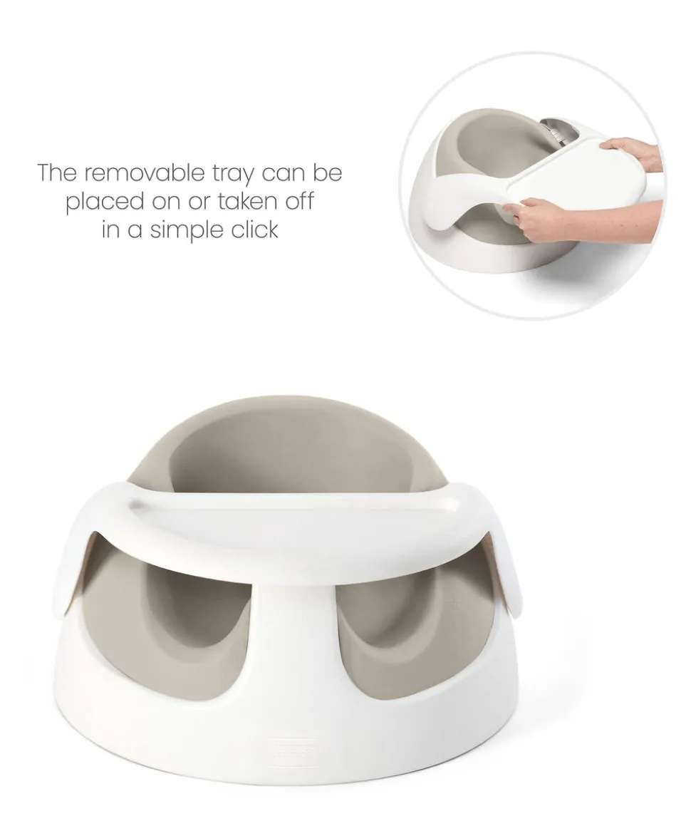 Snug Floor Seat with Activity Tray - Clay