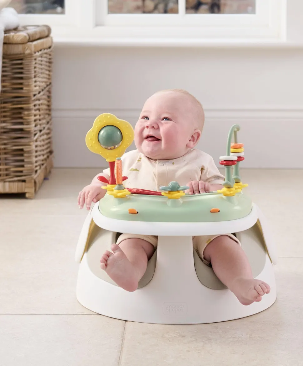 Snug Floor Seat with Activity Tray - Clay