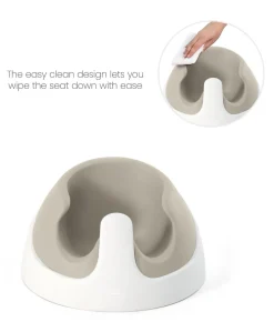 Snug Floor Seat with Activity Tray - Clay