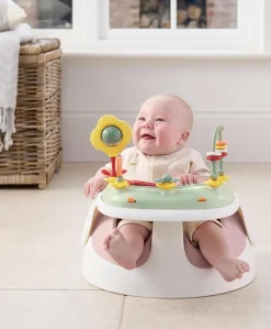Snug Floor Seat with Activity Tray - Blossom