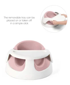 Snug Floor Seat with Activity Tray - Blossom